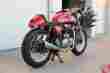 0017 Re Megaphone Royal Enfield Continental Gt Polished Stainless Exhaust Cafe Racer