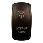04-0055 Dragonfire Racing Led Accessory Switch Interior Light Red