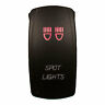 04-0065 Dragonfire Racing Led Accessory Switch Spot Light Red 630572876538