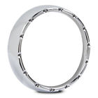 08-406 Arlen Ness Chrome Amber Led Turn Signal Bezel For Harley