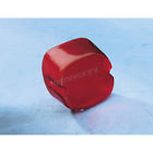 0902-6321 Drag Specialties Red Laydown Taillight Lens With Bottom Tag Window