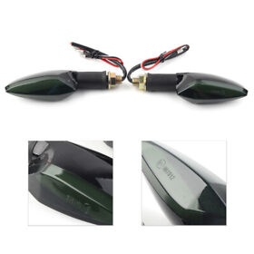 1 Pair New Universal Motorcycle 12v Led Flash Turn Signal Lights Direct Lamps