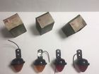 110r12 Peterson Manufacturing True Vintage Lot Of Lights Bracket Motorcycle Bullet