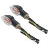 1246741286ctym4 Partsam New Universal Amber Turn Signal Blinker Indicator Stop Light