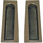 14-16 Gen-fdrs-smoke-c Custom Dynamics Dynamicssmoke Fillerz Led Saddlebag Support Lightschrome For Harley