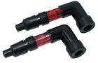 18905 Sparkies Red Spark Plug Covers Degree Boots For Most Harley