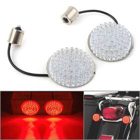 1ssd88usa 550729363325 Led 1156 Rear Turn Signal Light Blinker For Harley-davidson Hd Road King Red Usa
