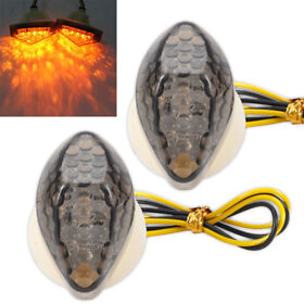2 Pack Flush Mount Front Turn Signals Light Fit Honda Cbr 600rr 1000rr 2004-2013
