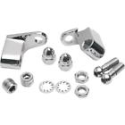 20-0390 Drag Specialties Chrome Front Turn Signal Mount Kit