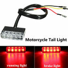 20-28-hc-2034 Mini Led Motorcycle Scooter Atv Bike Red Rear Tail Stop