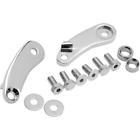 2020-0024 Drag Specialties Chrome Turn Signal Relocation Mounts Harley Springers Free