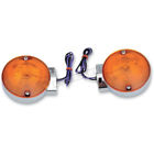 2020-0592 Drag Specialties Chrome Rear Replacement Turn Signals