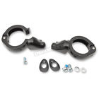 2020-1270 Drag Specialties Black Turn Signal Fork Clamps