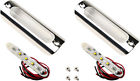 2040-1632 1x3.75pw Namz Custom Cycle Products Led Light 1x3.75 Polished Chrome White