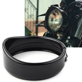 22shopde 536123284992 5.75 Inch Headlight Decorate Trim Ring Visor Fit Harley Dyna Street Bob Fxdb 1994-20