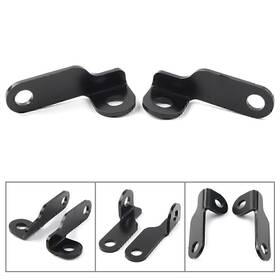 22shopde 536123311629 2x Motorcycle Black Fitk Clamp Turn Signal Light Mount Bracket Holder Fit Harley