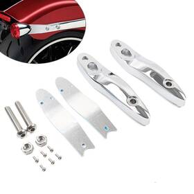 22shopde 550724950957 Turn Signal Relocation Bracket Kit Fit Harley Softail 2000-2023 Chrome