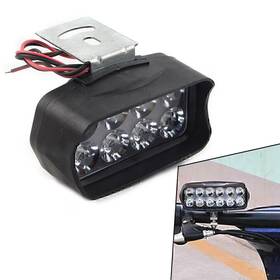 22shopde 550739929849 1 Pcs Motorcycle Headlight Spot Fog Light 8-led Headlamp 12v Fit Car Utv Atv