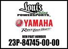 23p-84745-00-00 Yamaha Licence Light Unit New Oem 766856601524