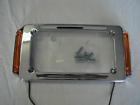 240176 Or 13243 Custom Chrome Mid Usa Motorcycle License Plate Frame With