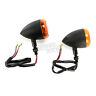 25-5302 Black Incandescent Alum Body Turn Signal Lens
