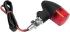 25-8332bk Ks Technologies Blk Satin Alum Marker Lights Round Red Lens