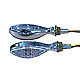 25-8912 Ks Technologies Led Ultra Lights Oval Chrome Leds