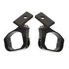 28-44016 Modquad Black Aluminum Front Pillar Light Bar Mounts For Polaris