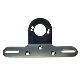 2fastmoto 42-53031 Inch Stop Tail Brake Light And License Plate Fender Mount Bracket - Black