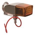3165054 Speedway Motors Rectangular Pony Light Single Filament Bulb Amber Lens