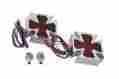 33-0671 V-twin Mfg Chrome Maltese Cross