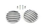 42-1085 Manufacturing Chrome Turn Signal Lens Grille Set For Harley Davidson