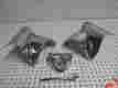 46547-03a Harley Davidson Touring Chrome Nacelle Handlebar Cover Kit Oem