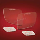 52-845 Show Chrome Lampgard Rectangular Fog Light Protectors