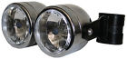 53mm 50 Dominator Chrome Headlight - Brackets Motorcycle Streetfighter