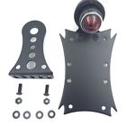 5655 Xh Black Side Mount License Bracket Taillight Suzuki Kawasaki Yamaha