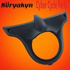 5694 Kuryakyn Satin Black Signature Series Vantage Headlight Bezel For Indians