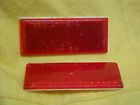 59255-72 Kd Harley Shovel Head Fx Flh New Red Reflectors Rear