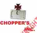 6011 Choppers Inc Harley-davidson Iron Cross Licence Plate By Inc Aka Billy Lane Harley