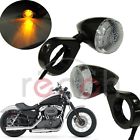 602668151294 Pair Led Turn Signal Light Indicator Front Motorcycle