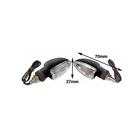 61-83734 Emgo Deco Roadhawk Ii Signal Lights Carbon Lens