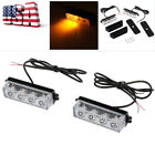 610877356362 Unbranded Car Vehicle Led Amber Flashing Light Beacon