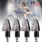 610877529902 Unbranded Universal Motorcycle Bike Amber Led Turn Signal