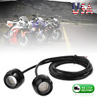 610877531912 Unbranded Motorcycle Motorbike Drl Quad Led Fog Light