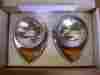 62-406 Custom Chrome Teardrop Spot Lights For Harley Indian Or Other