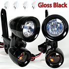 6484095609180 Rudyness Us Gloss Black Fairing Mounted Driving Lights