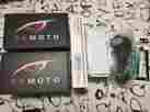 650r-1215-v2 Bkmoto Kawasaki Ninja 650 Hid Bixenon Projector Kit Angel Eye Halo Headlight New