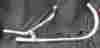 65456-61 65491-62 Harley Davidson Nos Pair Of Vintage Dual Exhaust For K.h Xlch Sportster