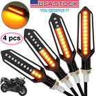 670924934189 Unbranded Universal Led Amber Lights Flowing Waterproof Motorbike