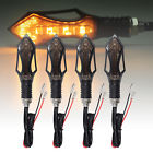 670924937289 Unbranded Motorcycle Amber Flowing Water Turn Signal Indicator